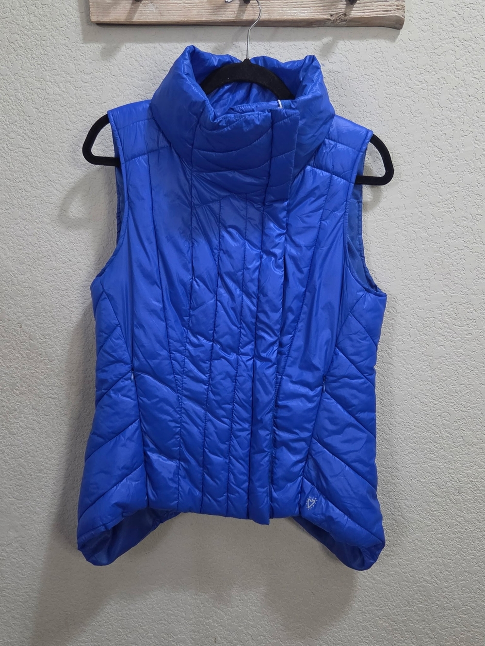 Betsey Johnson Electric Blue Quilted Puffer Vest